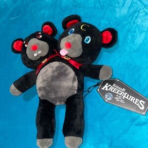 Duality Kreepture Killstar Black and Red Plush Bear
